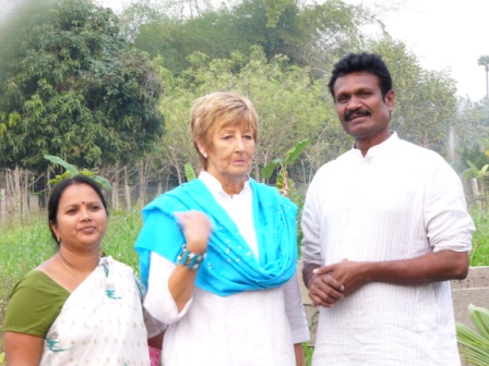 Bike Ride India 2014 - Eliazar and Ruth with Maggie sister Bike Ride India 2014 - Eliazar and Ruth with Maggie sister